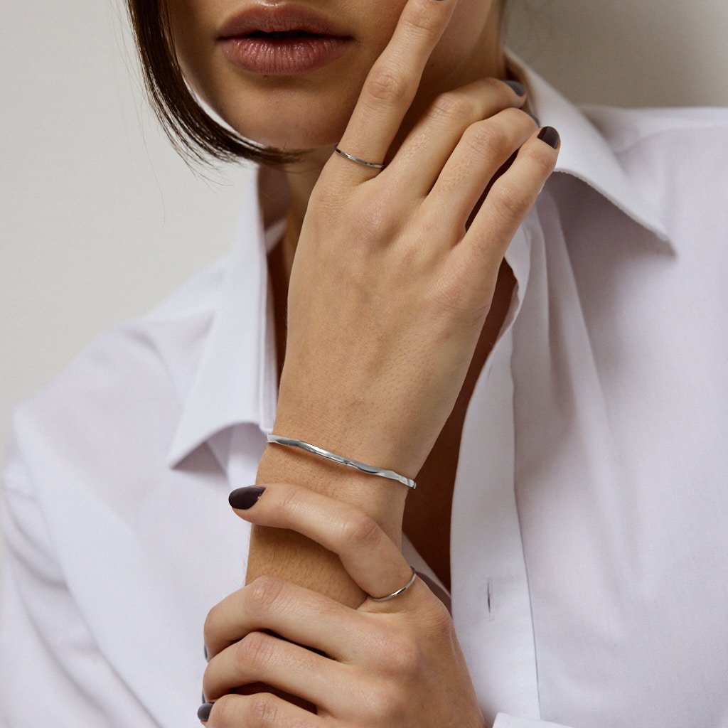 BANGLE SILVER NÁRAMEK