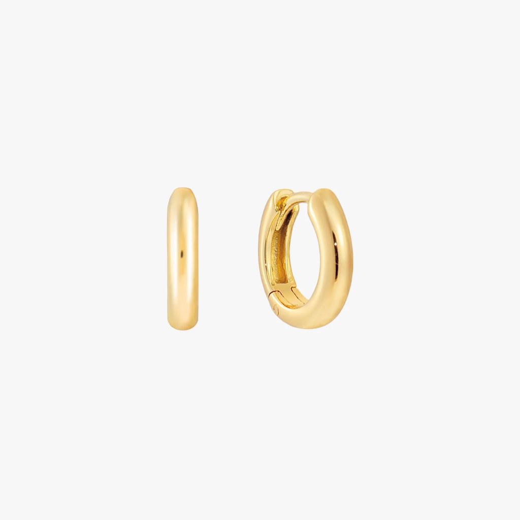 MINIMAL HOOP GOLD NÁUŠNICE