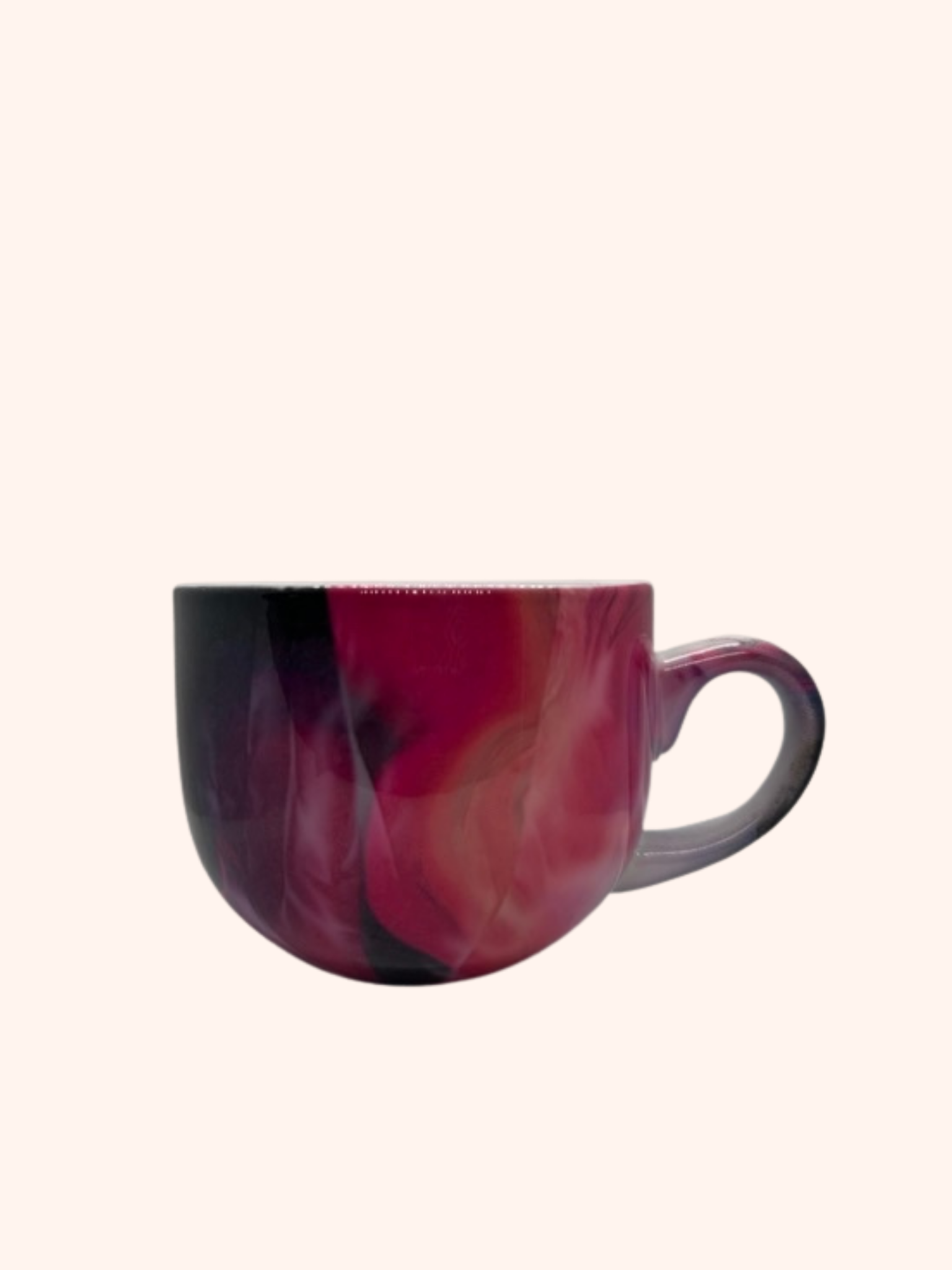 Keramický hrnek – design galaxie