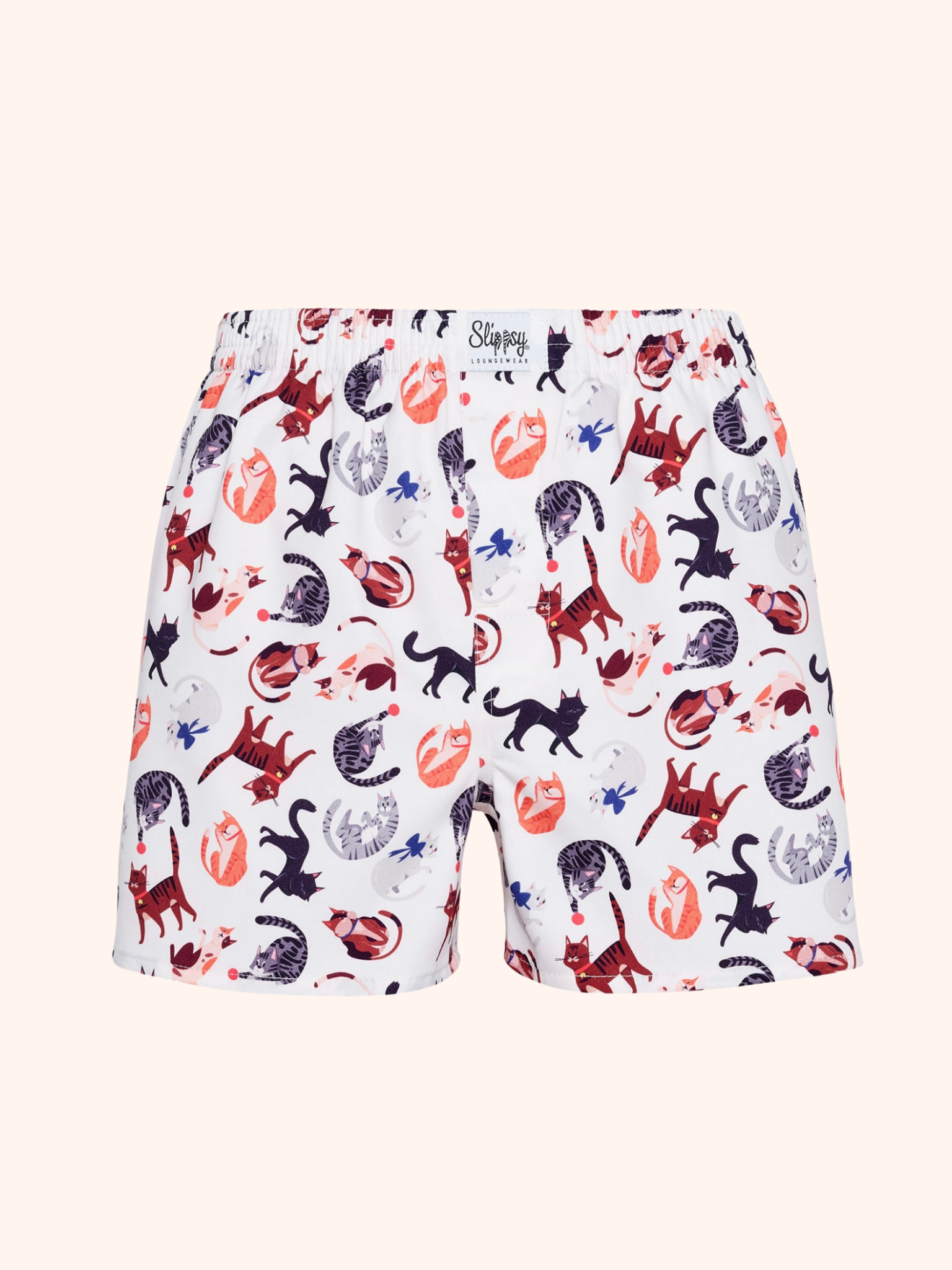 SLIPPSY trenýrky s kočkou - BOY XL