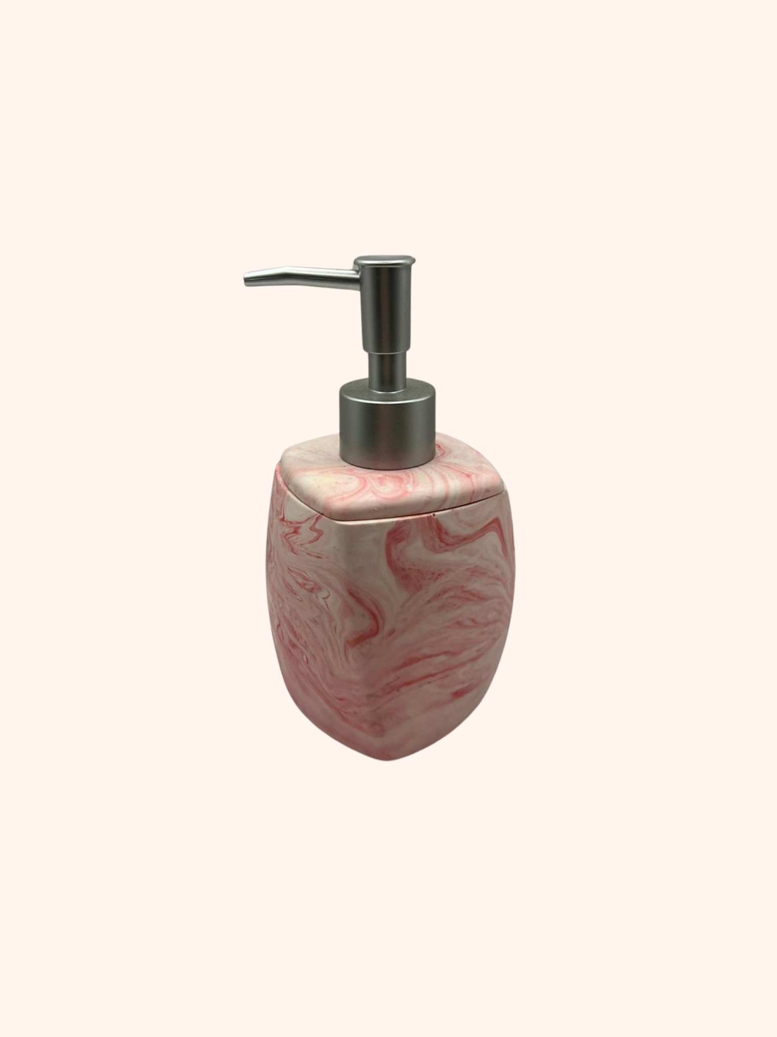 Dávkovač mýdla růžová/bílá 120 ml