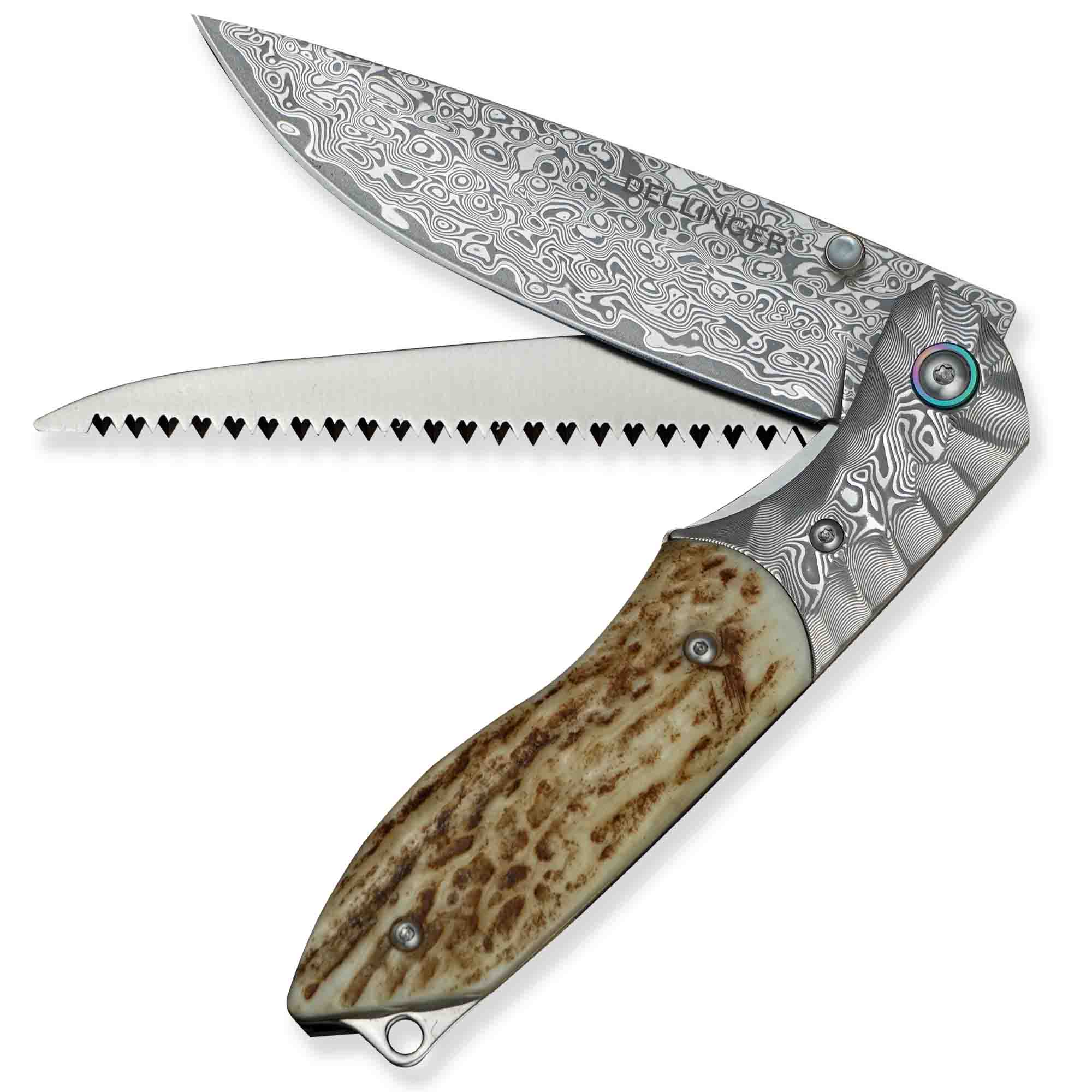 NŮŽ ZAVÍRACÍ S PILKOU DELLINGER WILDERER VG-10