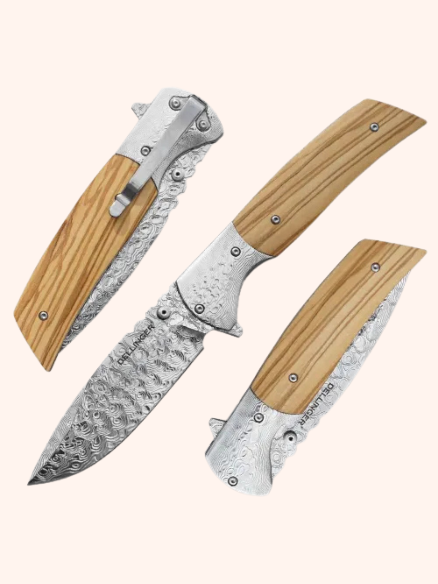 Zavírací nůž Dellinger Nomad Olive