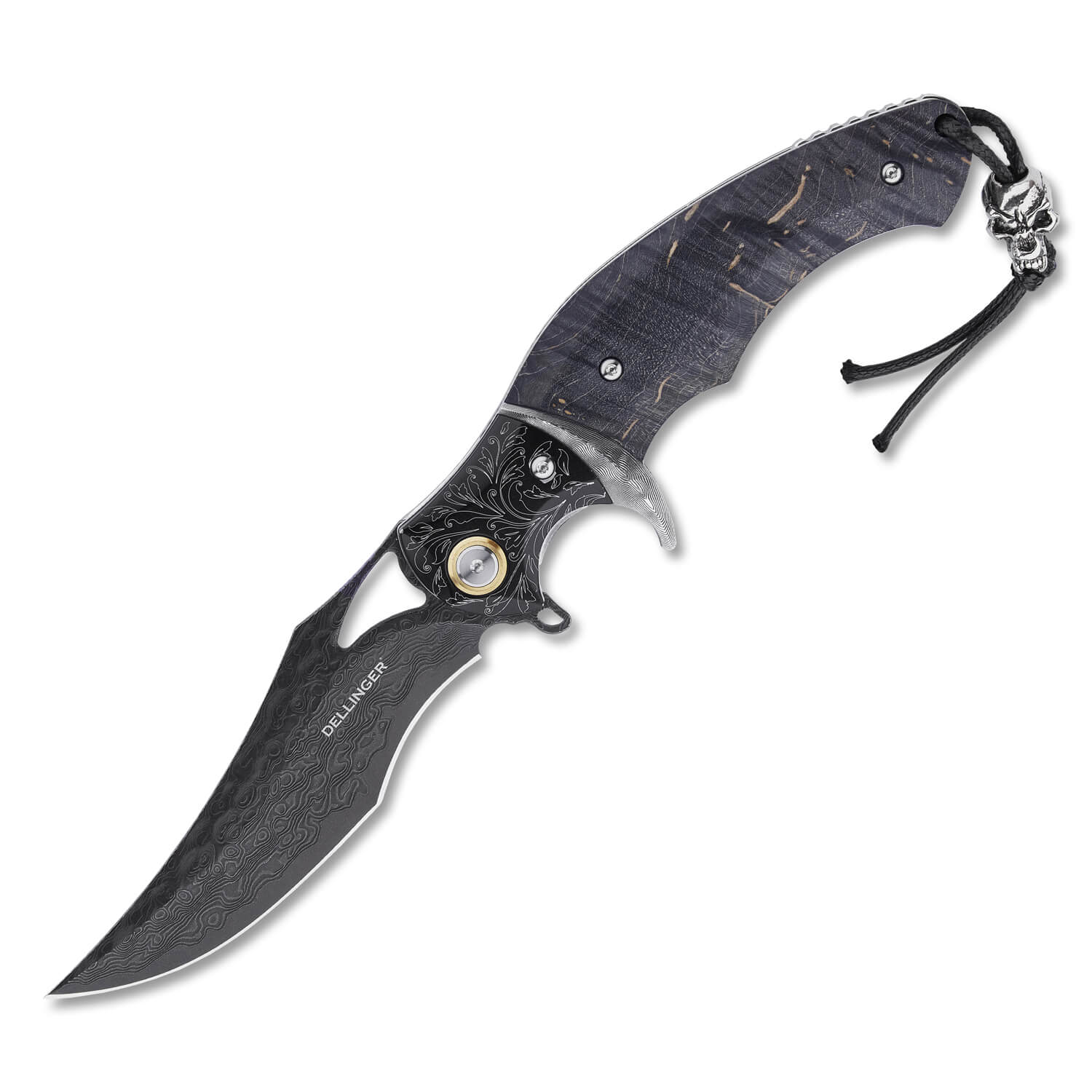 NŮŽ ZAVÍRACÍ DELLINGER SPETT JAPAN VG-10 DAMASCUS