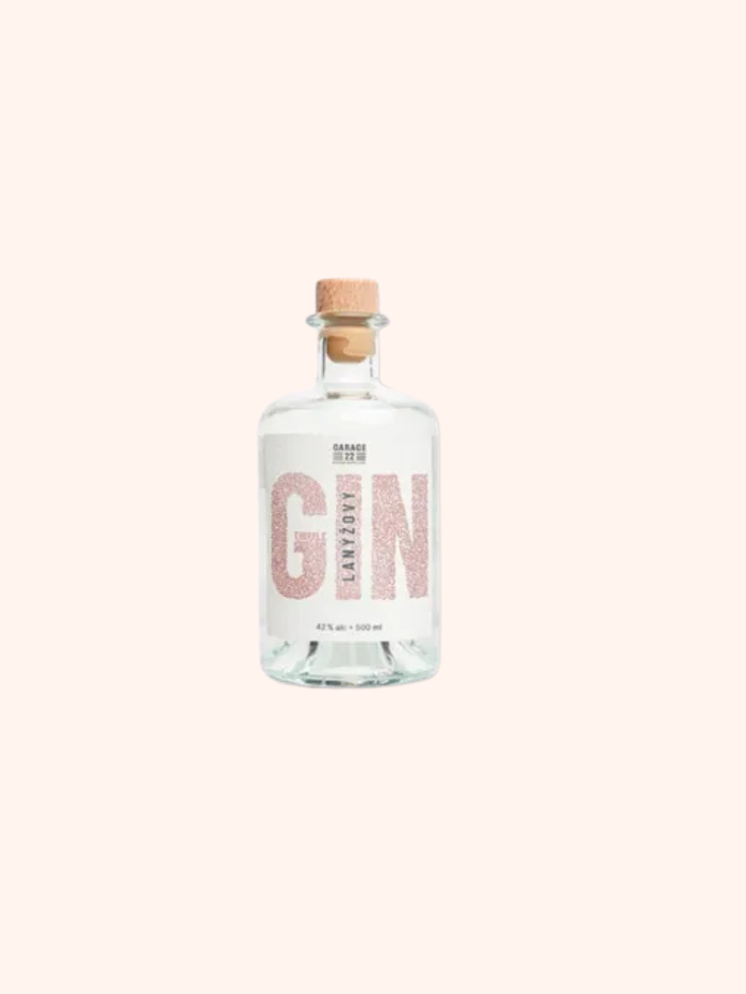 Lanýžový gin, 42%, 0,5l