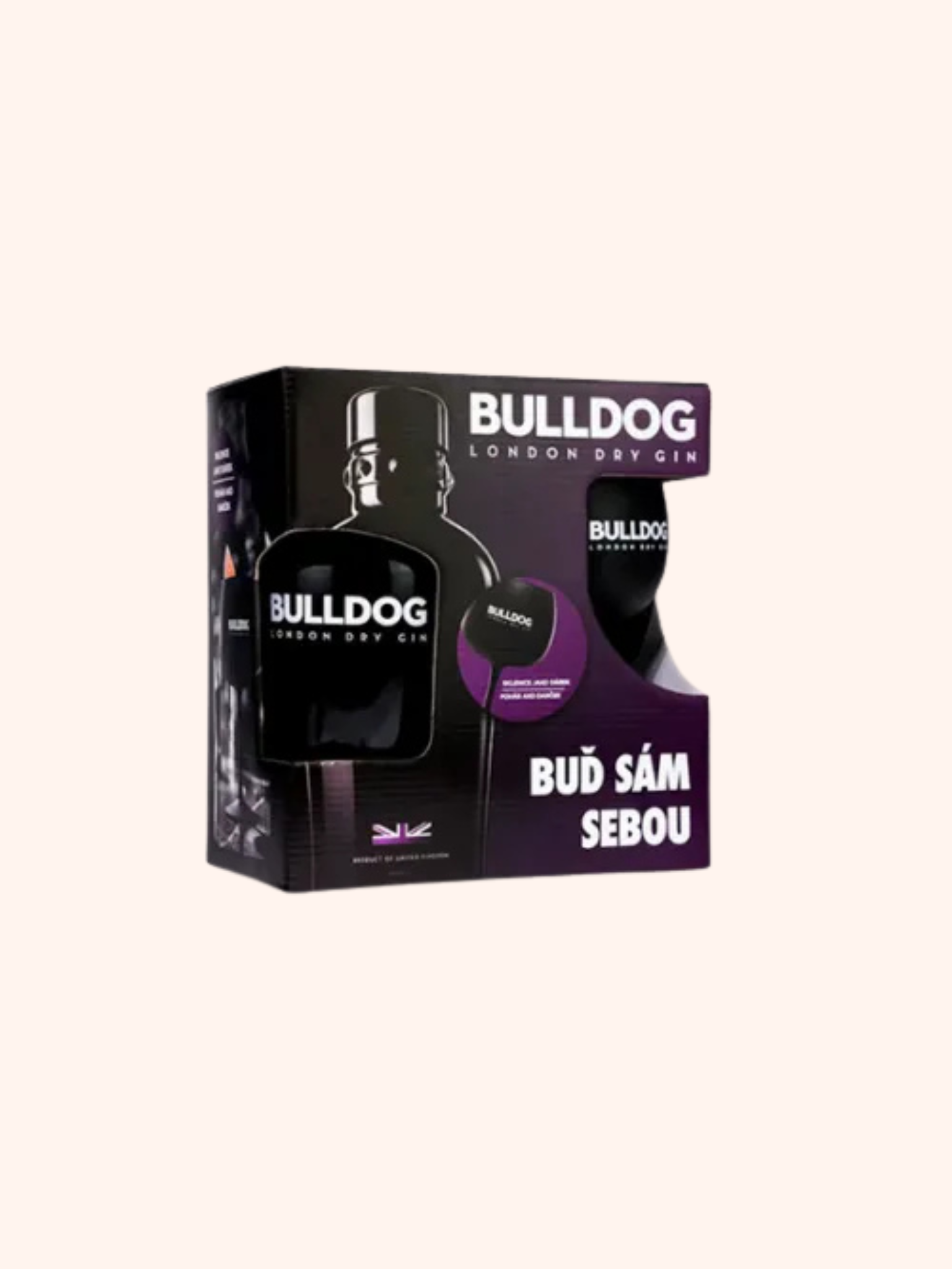 Bulldog Gin Gift Box, 40,0%, 0,7l