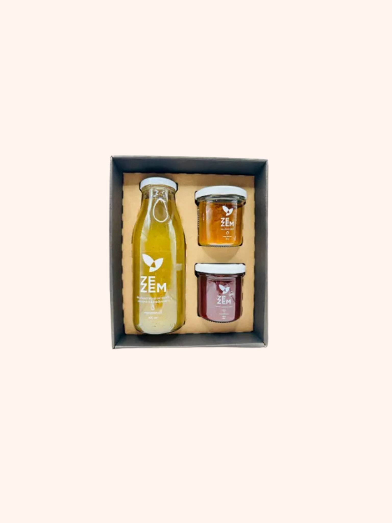 ZEZEM : 1x sirup, 1x džem, 1x ochucený med