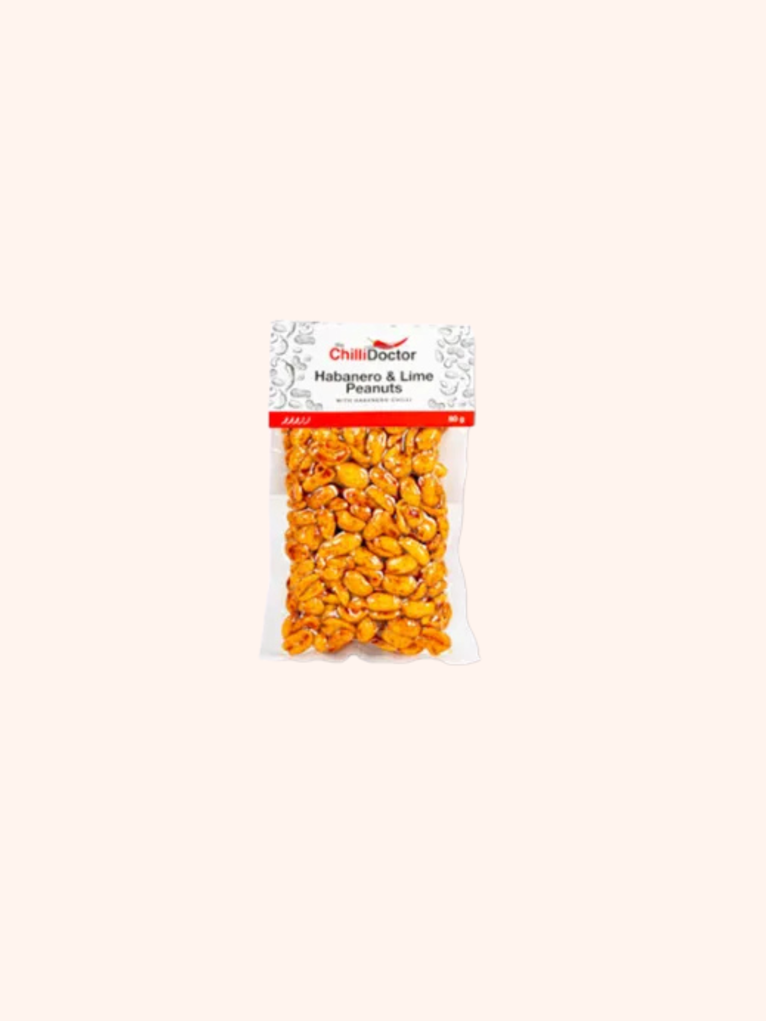Arašídy Extra pálivé s chilli Carolina Reaper, 80 g