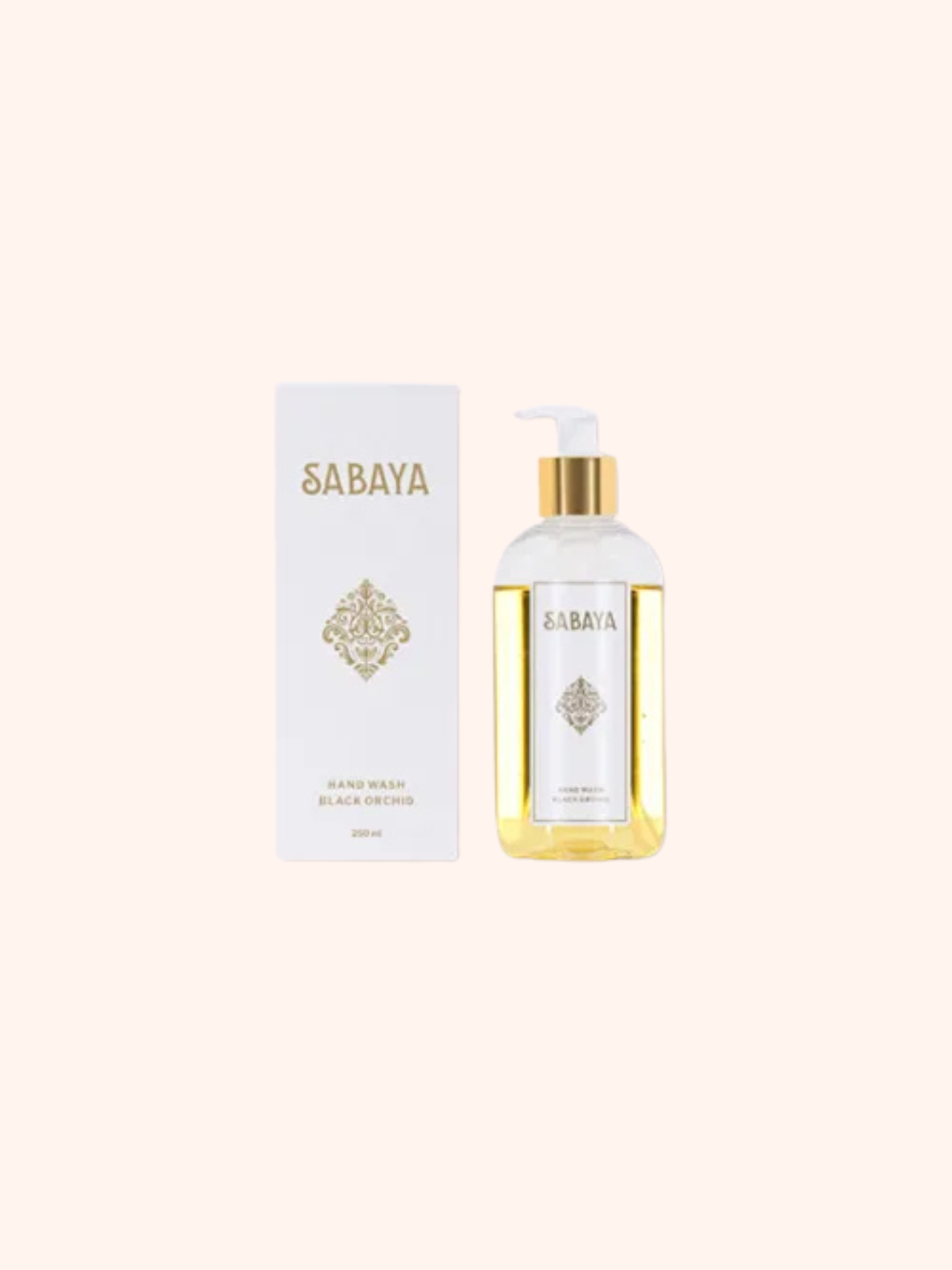 Sabaya Tekuté mýdlo Black orchid 250ml