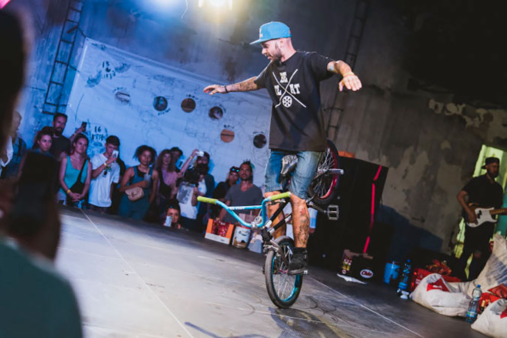 BMX rider Martin Dražil