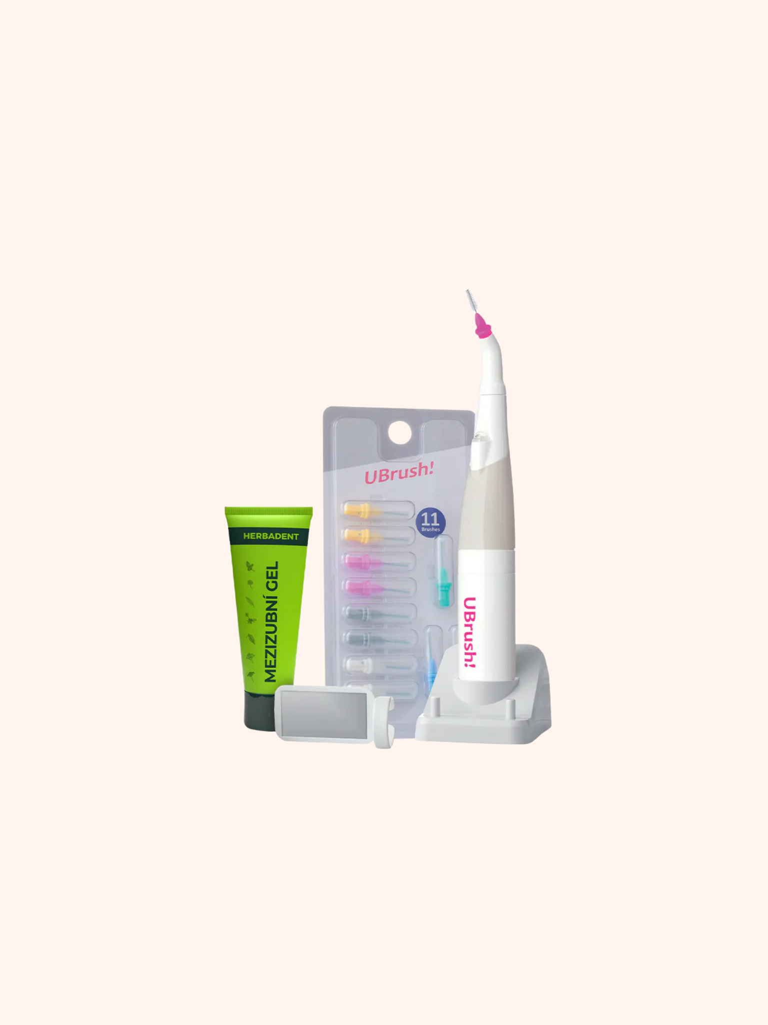 Herbadent UBrush elektrický mezizubní kartáček