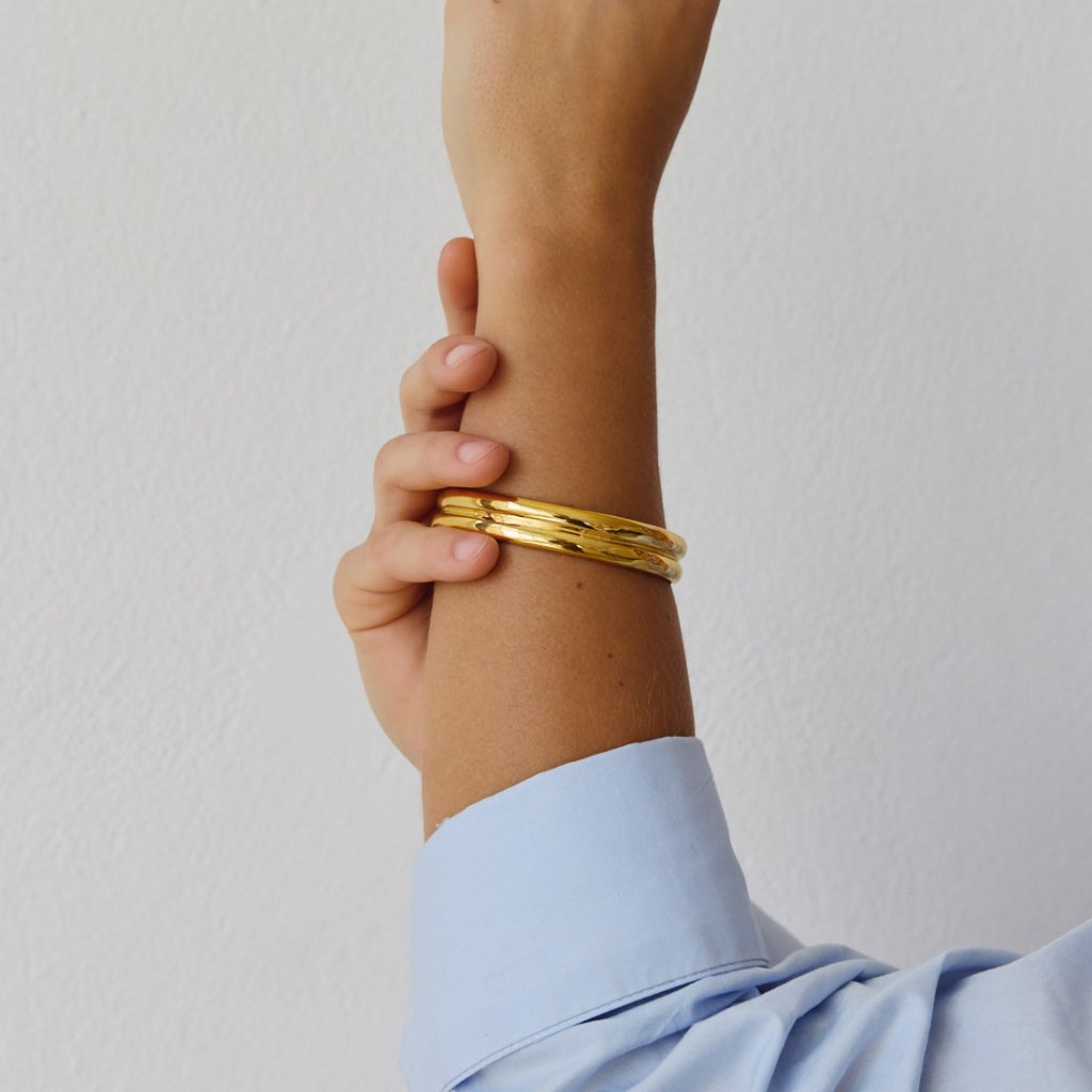 GEOMETRIC DOUBLE CUFF NÁRAMEK